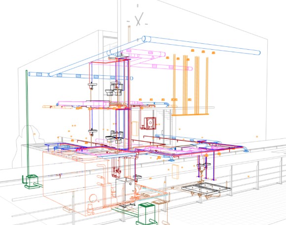 Modelo de red en Revit